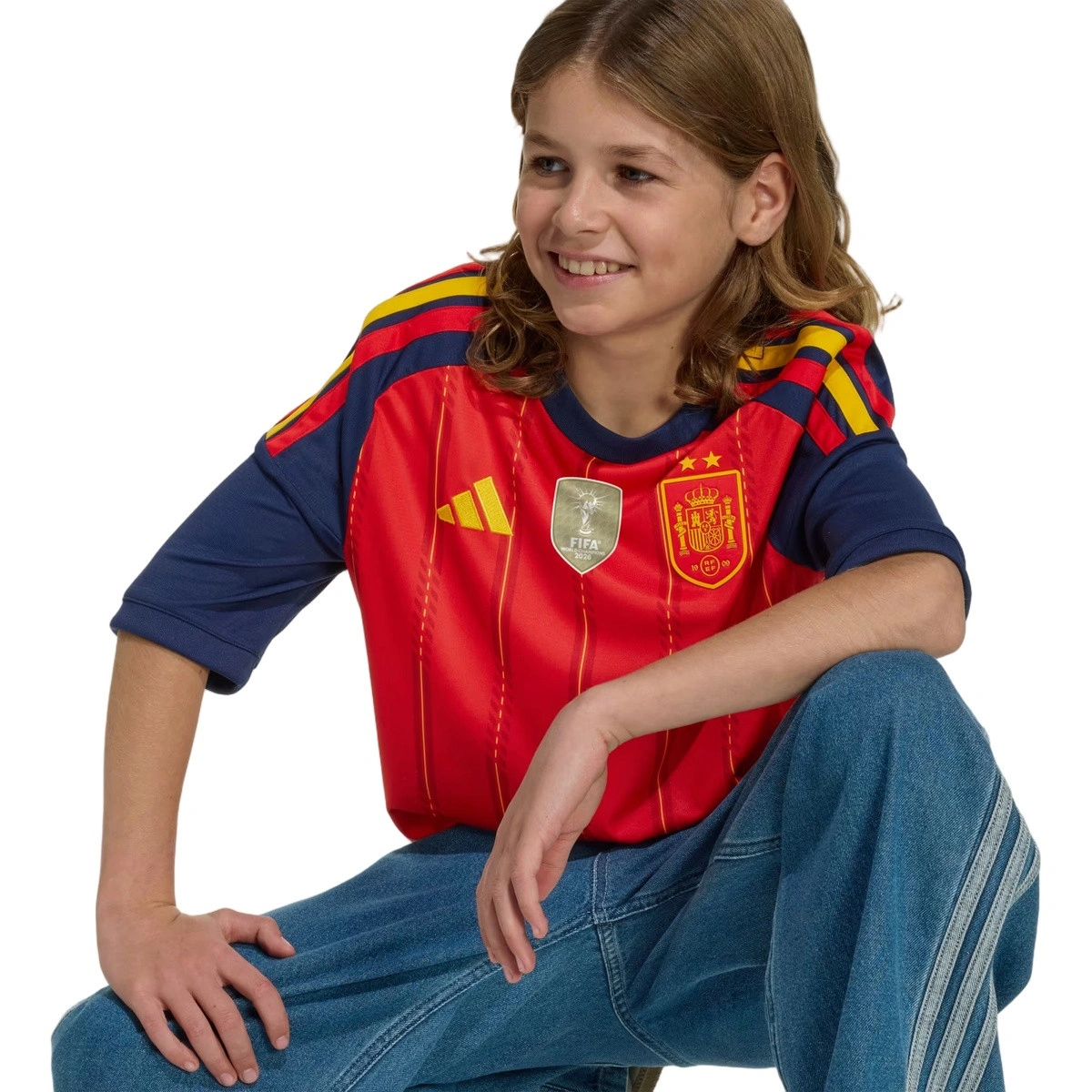 camiseta-adidas-espana-primera-equipacion-2s-2026-nino-red-3