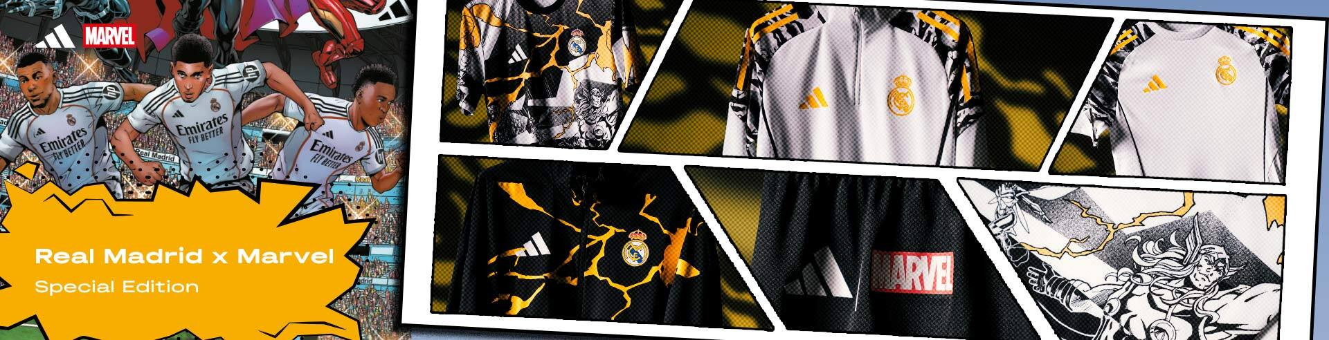 adidas x marvel real madrid nov 2025 all