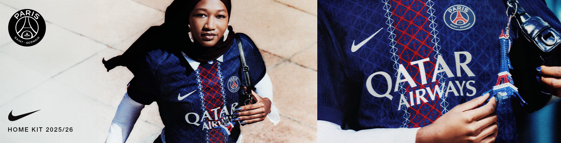 nike psg home kit 25 26 fr