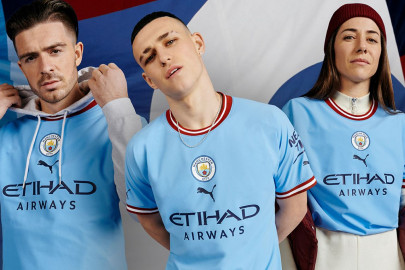 Le nouveau maillot du Manchester City