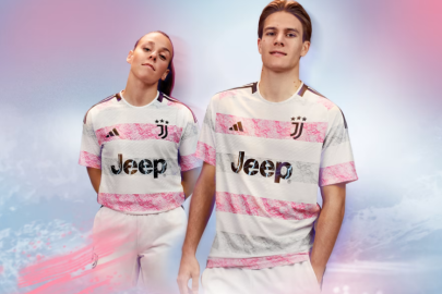 Le nouveau maillot extérieur Authentic 23/24 de la Juventus