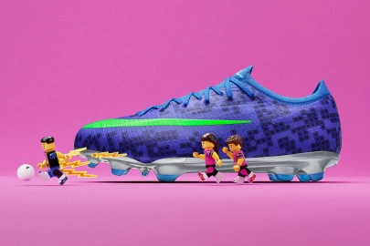 card Nike x LEGO