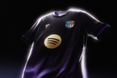 Nouveau maillot extérieur du FC Barcelone