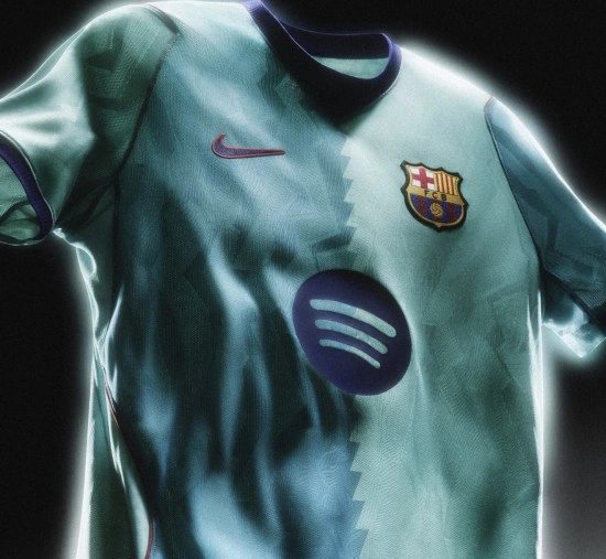 card Nouveau maillot third FC Barcelona